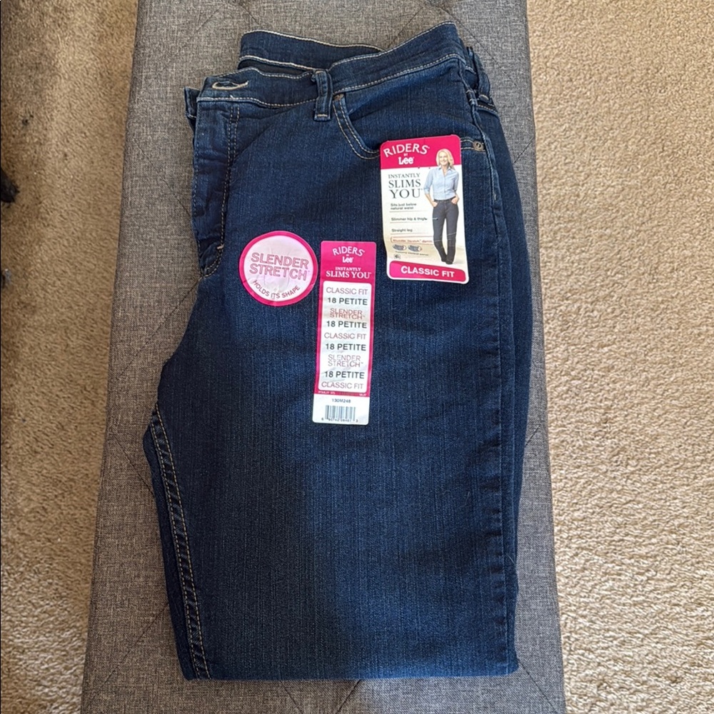 Riders by Lee Blue Straight Leg Jeans